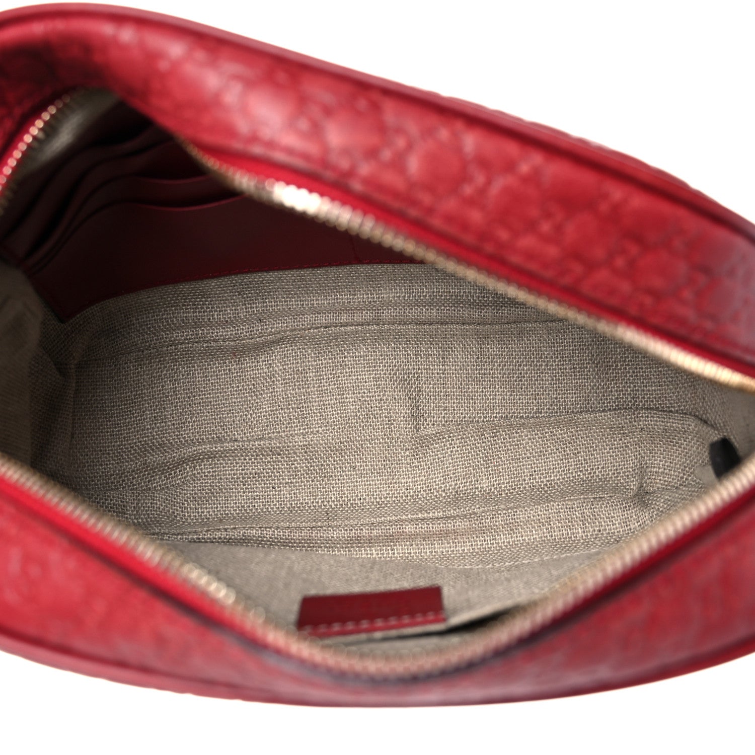 Gucci Microguccissima Mini Bree Messenger Bag Red 8 of 39