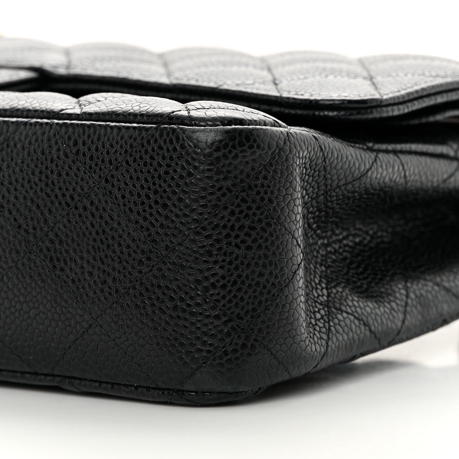 Chanel Caviar Quilted Medium Double Flap Black 10 of 16