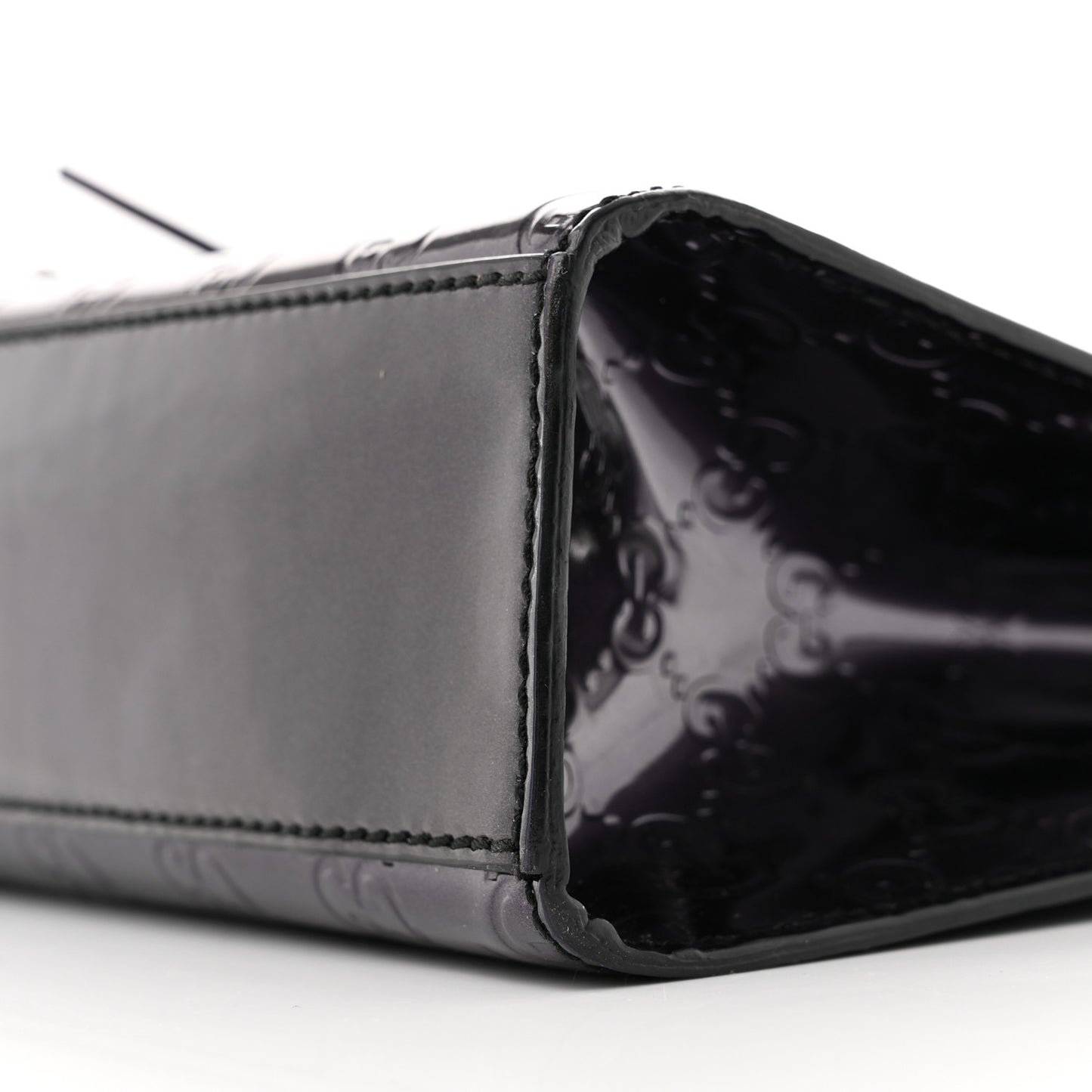 Shine Guccissima Medium Emily Chain Shoulder Bag Melanzana