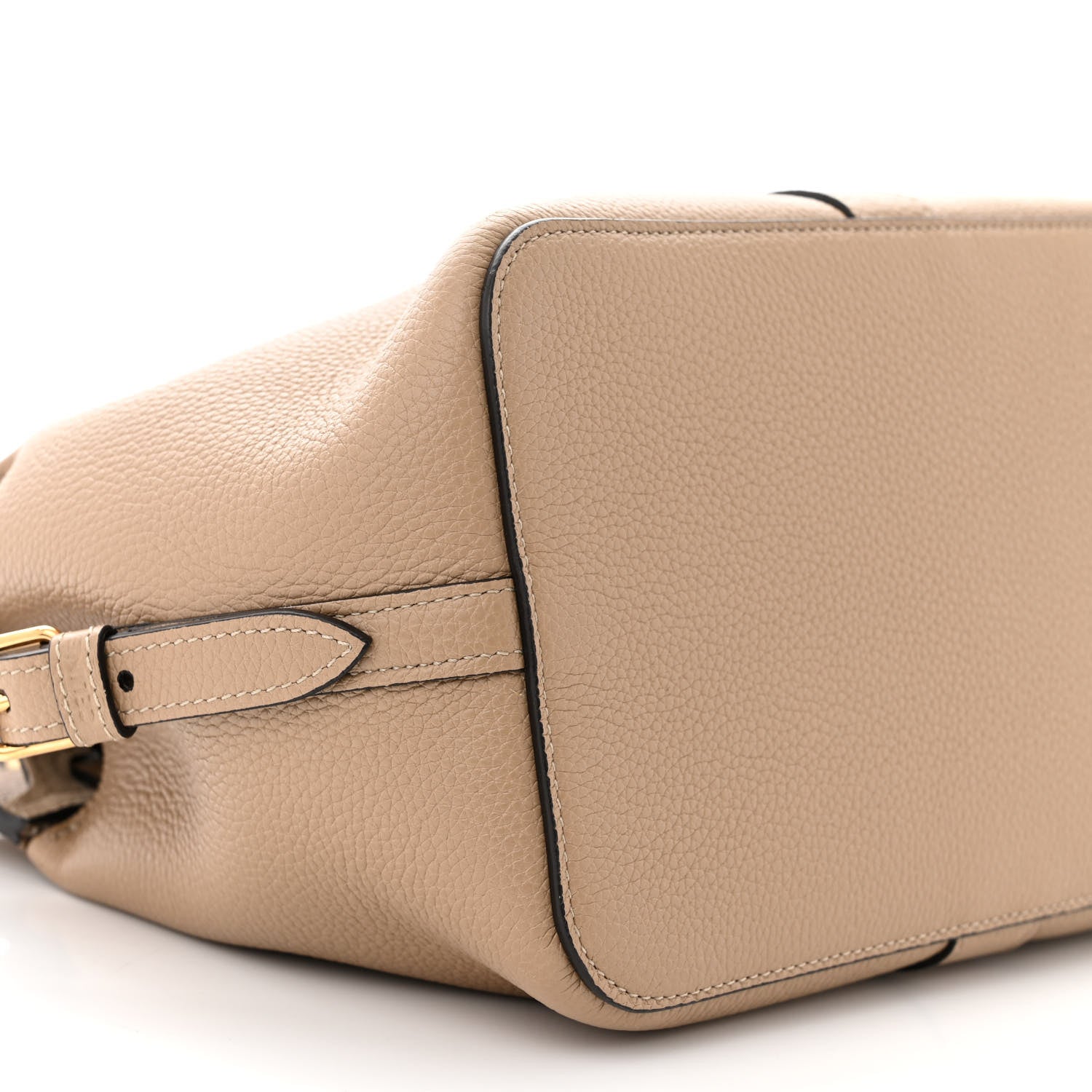 Celine Grained Calfskin Small Cabas De France Dune 8 of 10