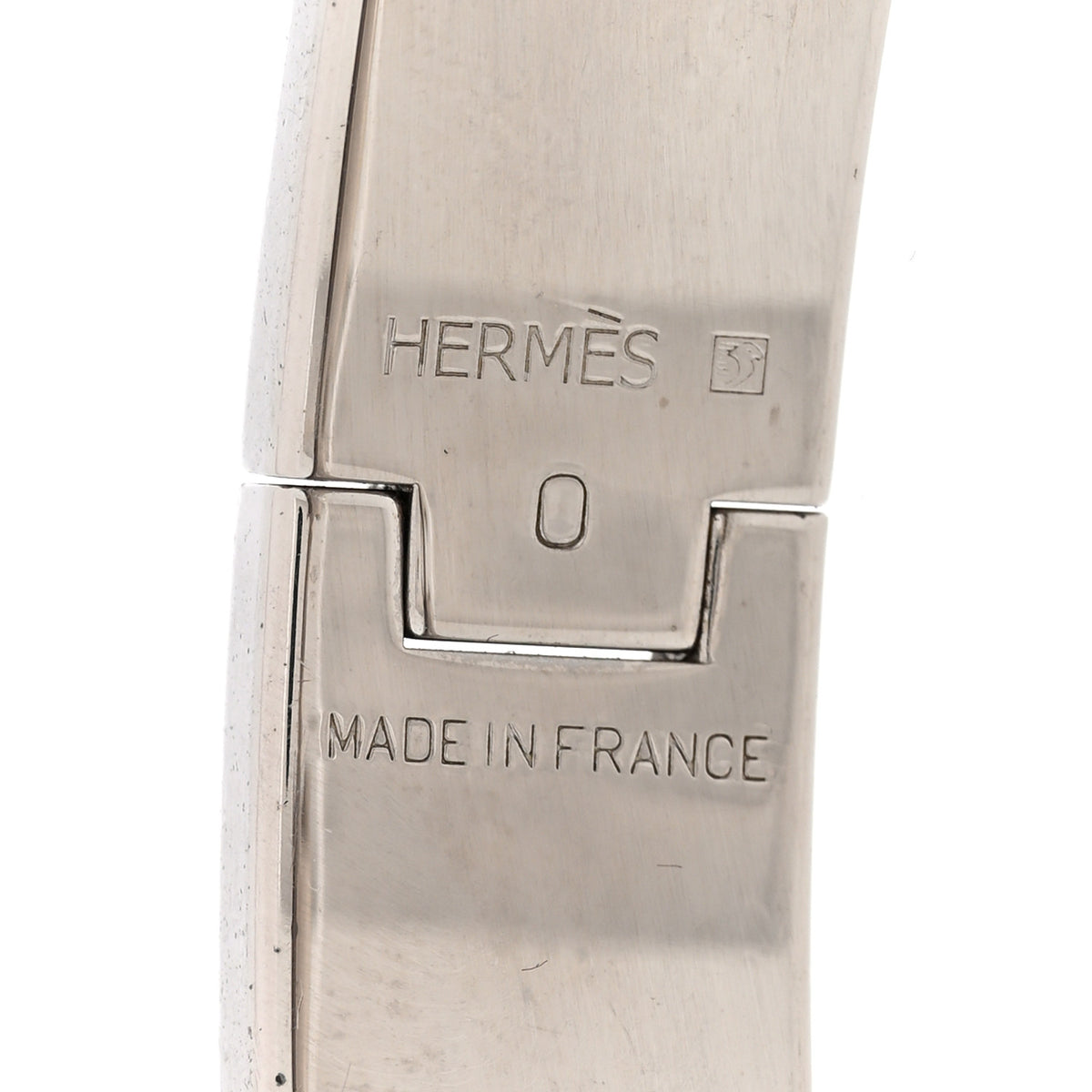 Enamel Narrow Clic Clac H Bracelet PM Rouge