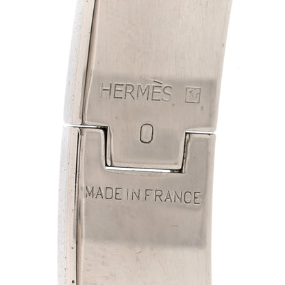 Hermes Enamel Narrow Clic Clac H Bracelet PM Rouge 4 of 5