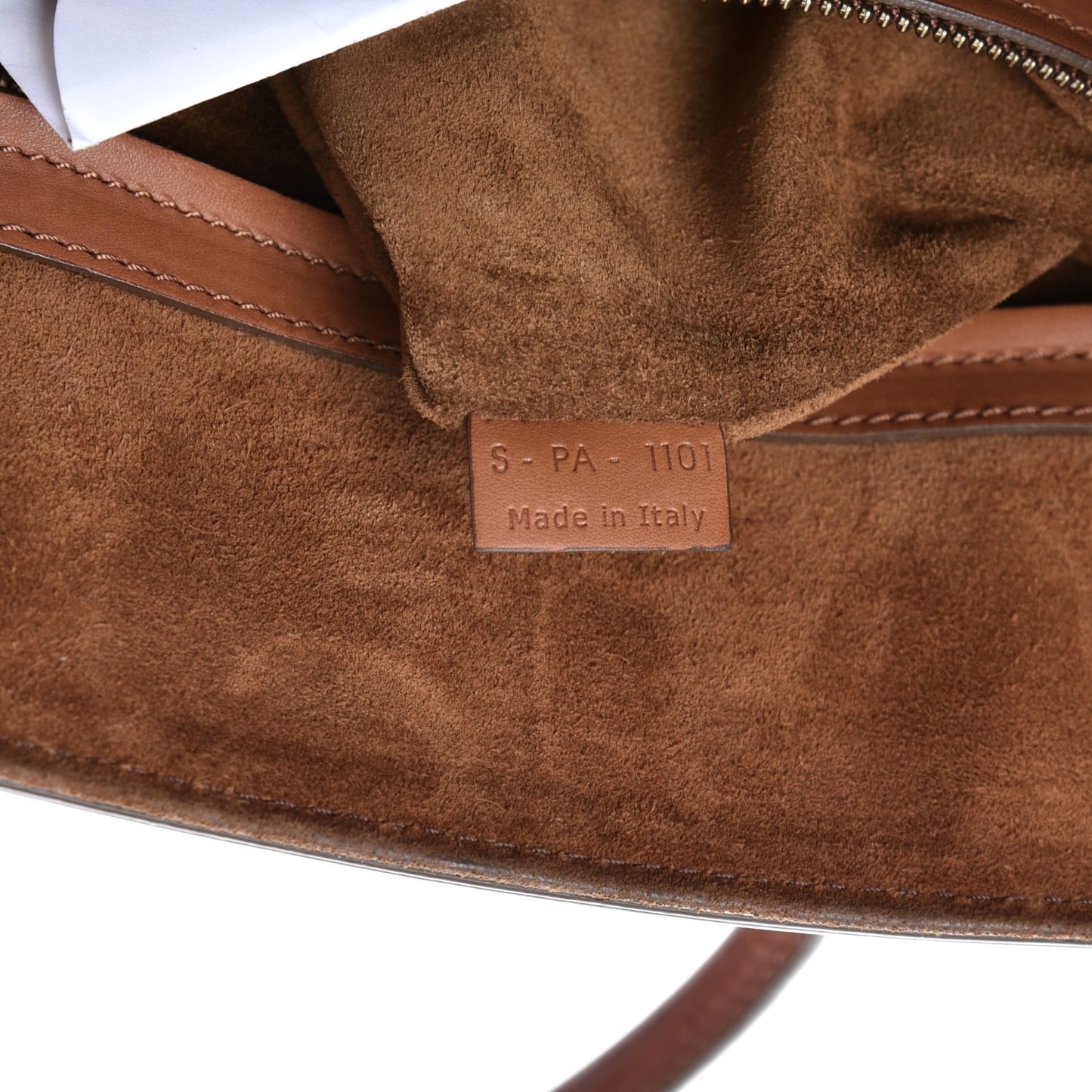 Natural Calfskin Medium Phantom Luggage Tan