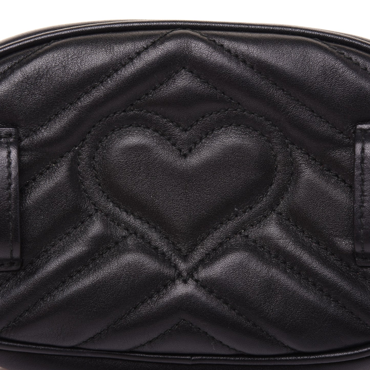 Calfskin Matelasse GG Marmont Belt Bag 105 42 Black