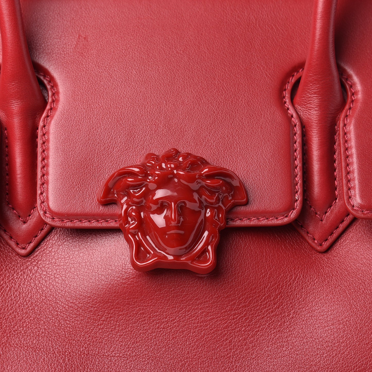 Calfskin Large Palazzo Empire Bag Deep Red