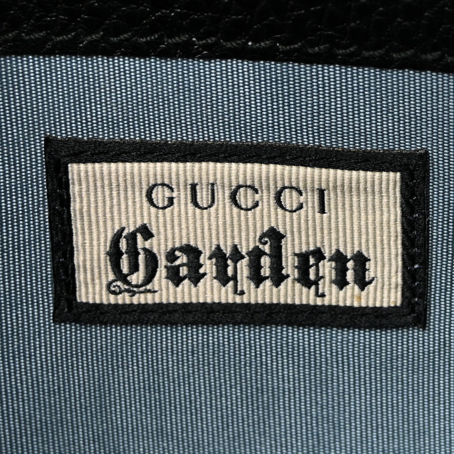Gucci Calfskin Garden Dionysus Chain Wallet Black 6 of 9