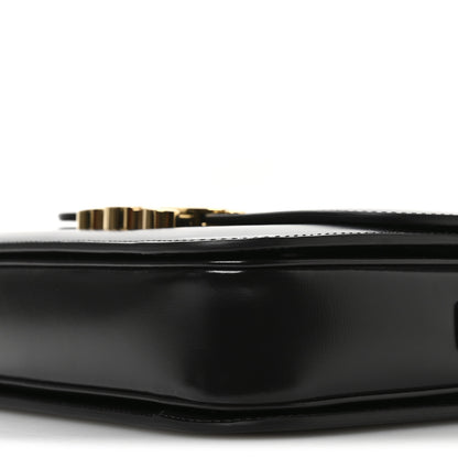 Celine Shiny Calfskin Medium Triomphe Black 12 of 13