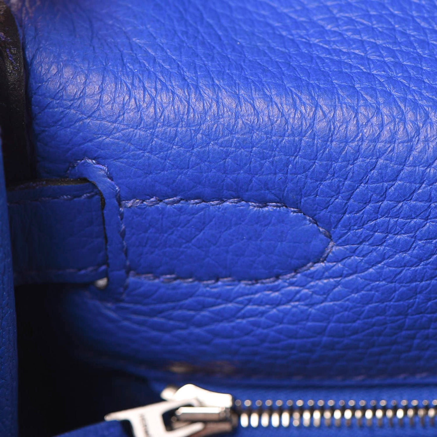 Taurillon Clemence Kelly Retourne 32 Bleu Electrique