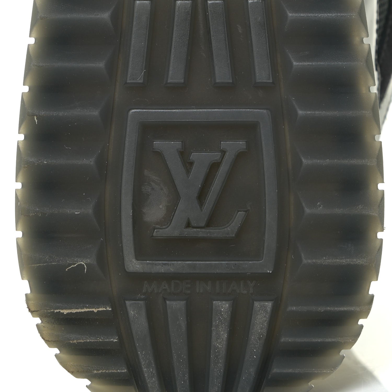 Louis Vuitton Suede Monogram Run Away Sneakers 38 Black 11 of 12