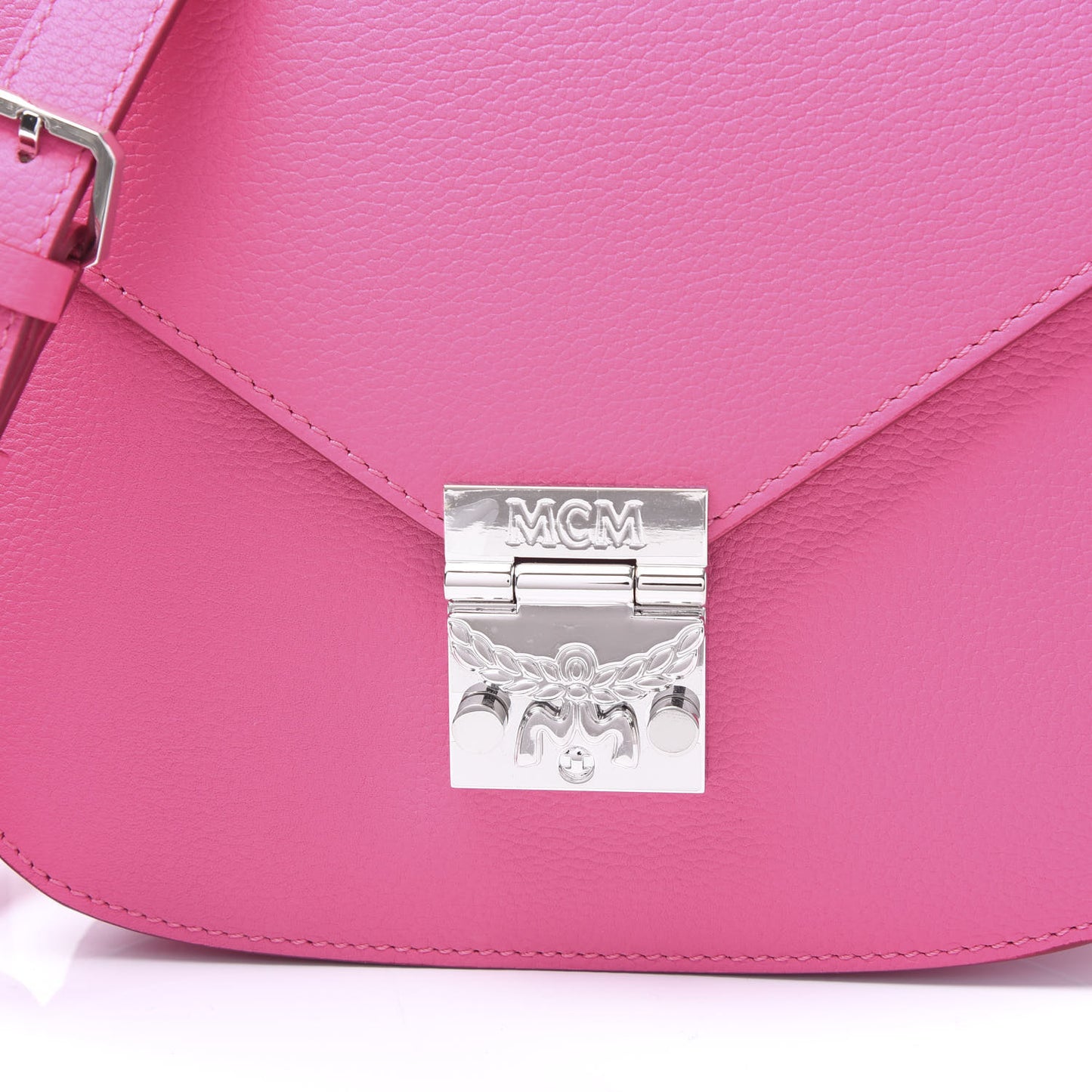 Calfskin Patricia Small Crossbody Bag Pink