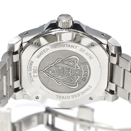 Gucci Stainless Steel 45mm Dive Quartz Watch Blue 5 of 8