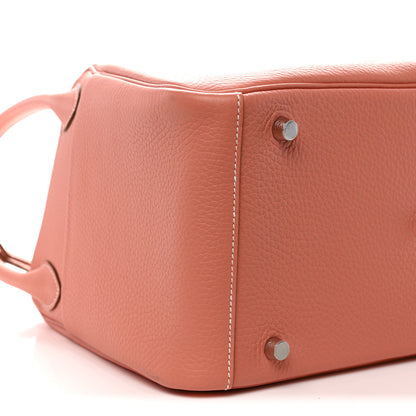 Hermes Taurillon Clemence Lindy 30 Crevette 9 of 10