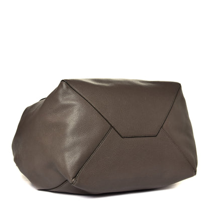 Celine Soft Grained Calfskin Medium Belt Cabas Phantom Souris 3 of 16