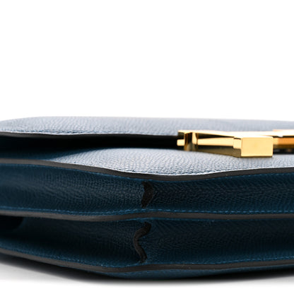 Hermes Epsom Constance 18 Deep Blue 10 of 13