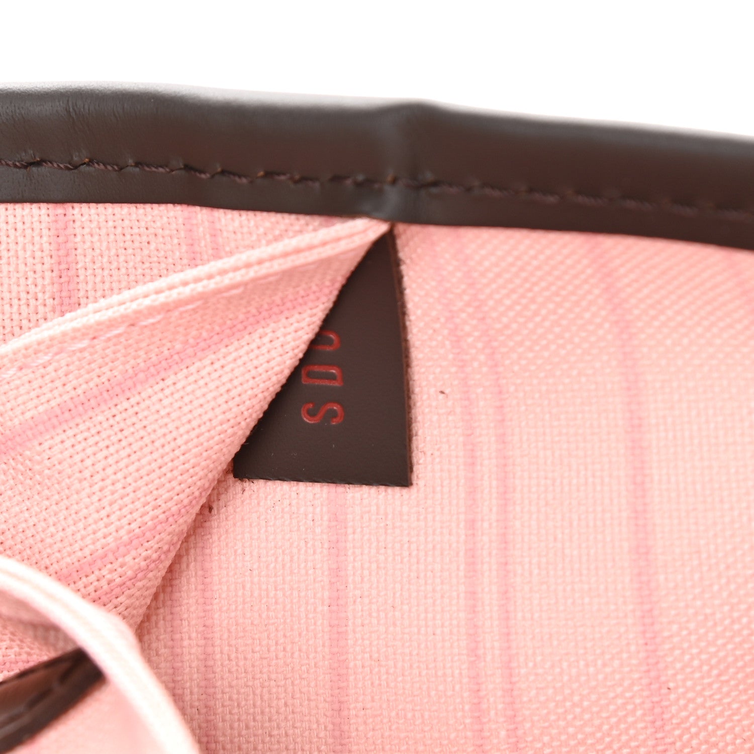 Louis Vuitton Damier Ebene Neo Neverfull MM Rose Ballerine 9 of 12