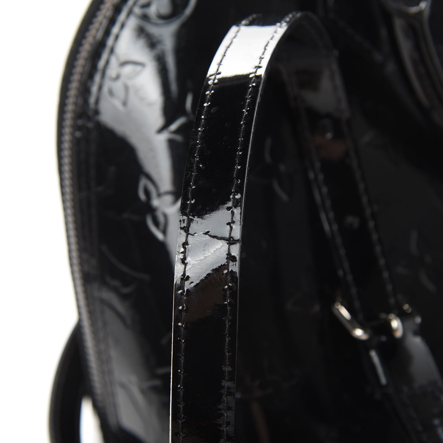 Louis Vuitton Vernis Alma PM Noir Magnetique 17 of 19