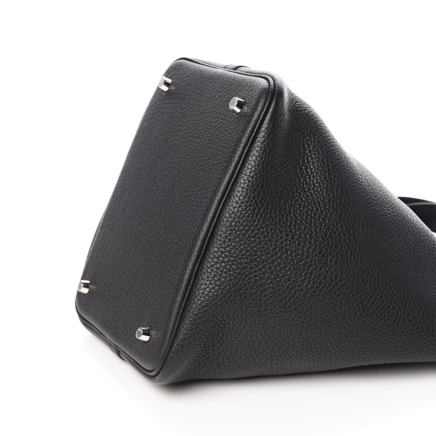 Hermes Taurillon Clemence Picotin Lock 22 MM Black 9 of 11