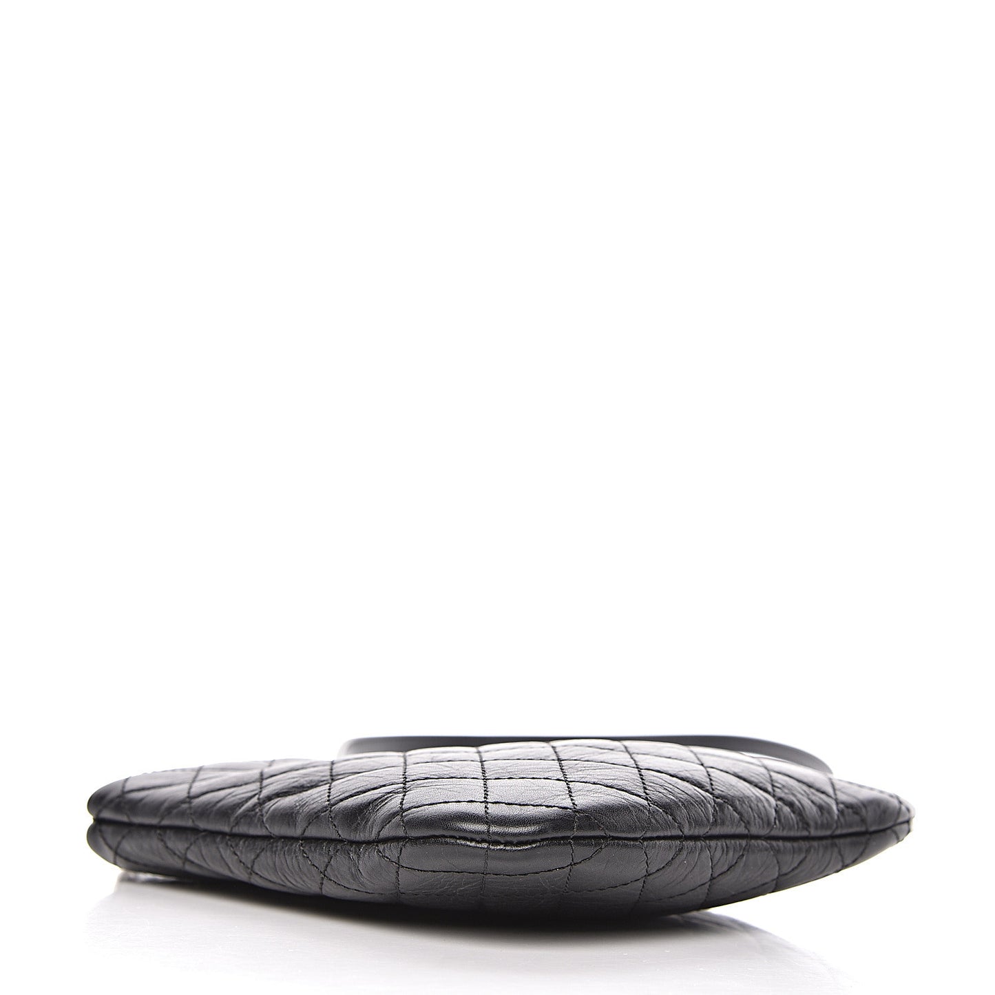 Calfskin Quilted Crossbody Bag Black