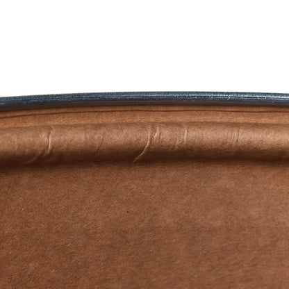 Hermes Kraft Paper Metal Canvas Saddle Box Orange 17 of 17