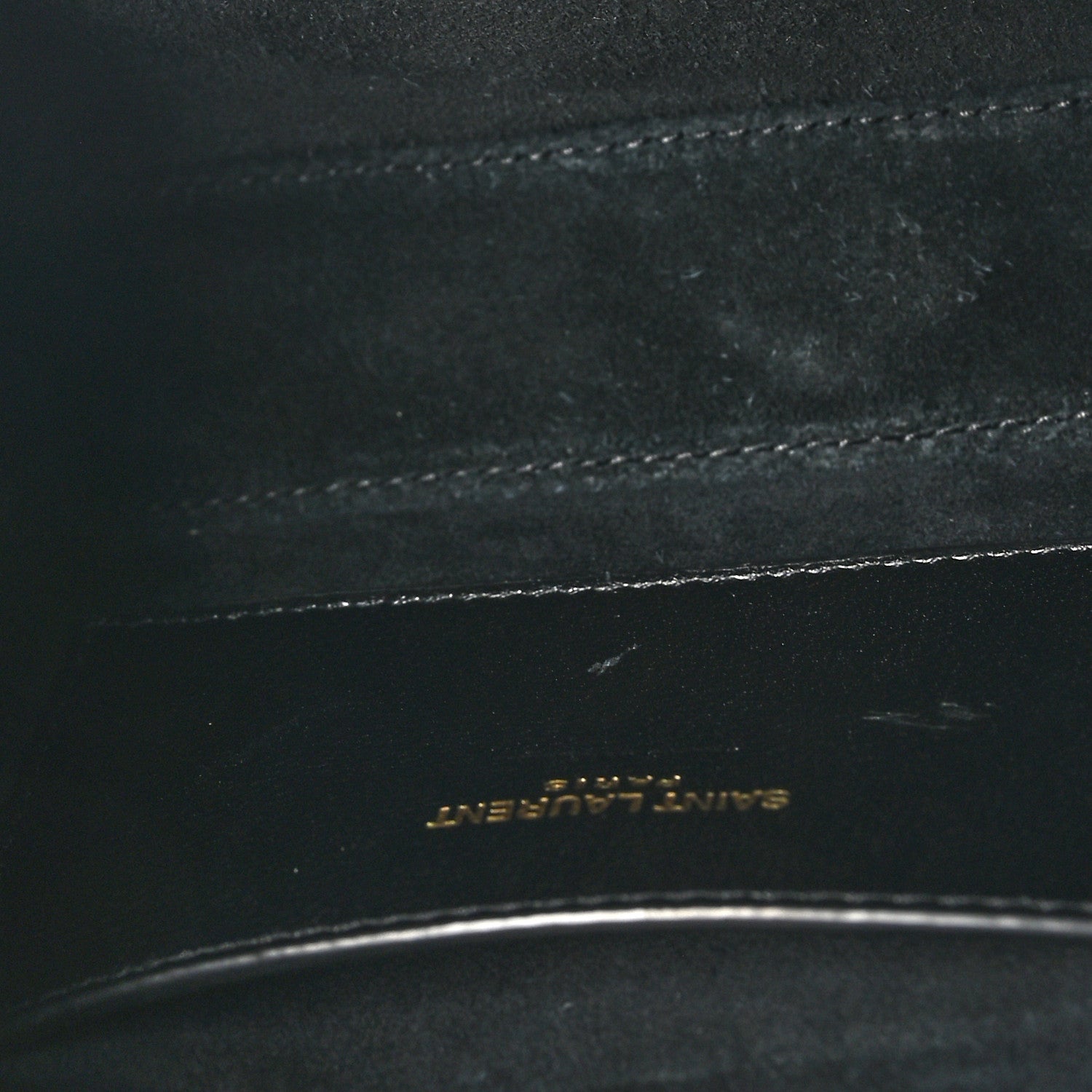 Saint Laurent Smooth Calfskin Le 5 A 7 Mini Hobo Black 5 of 10