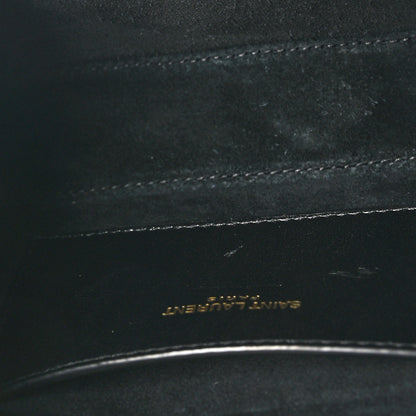 Saint Laurent Smooth Calfskin Le 5 A 7 Mini Hobo Black 5 of 10