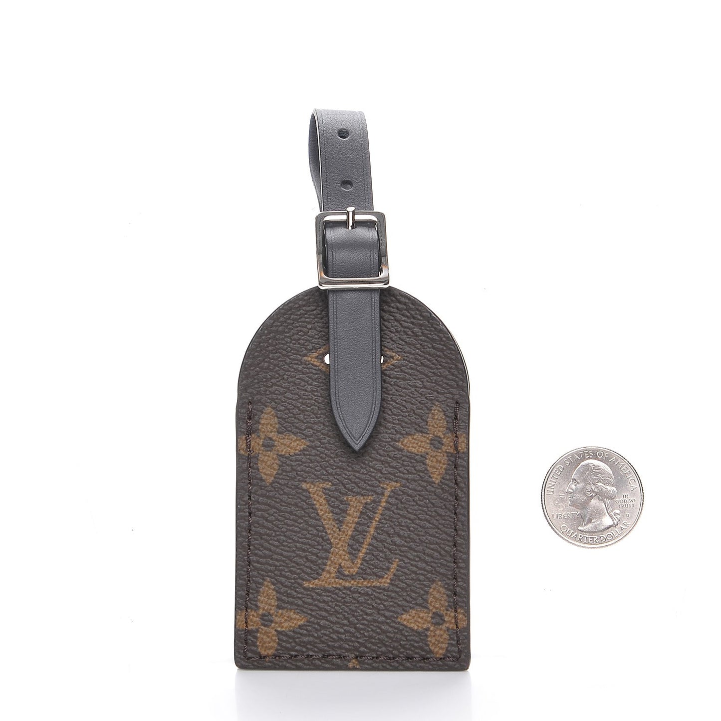 Monogram Luggage Tag Black