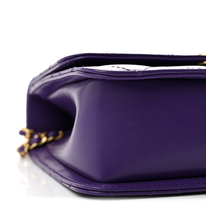 Chanel Calfskin Quilted Perfect Fit Flap Purple 9 of 12