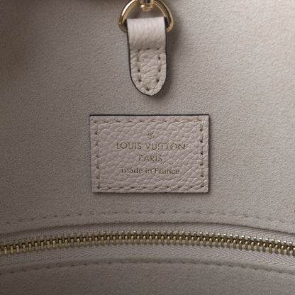 Louis Vuitton Empreinte Monogram Giant By The Pool Onthego MM Cream Saffron 9 of 10
