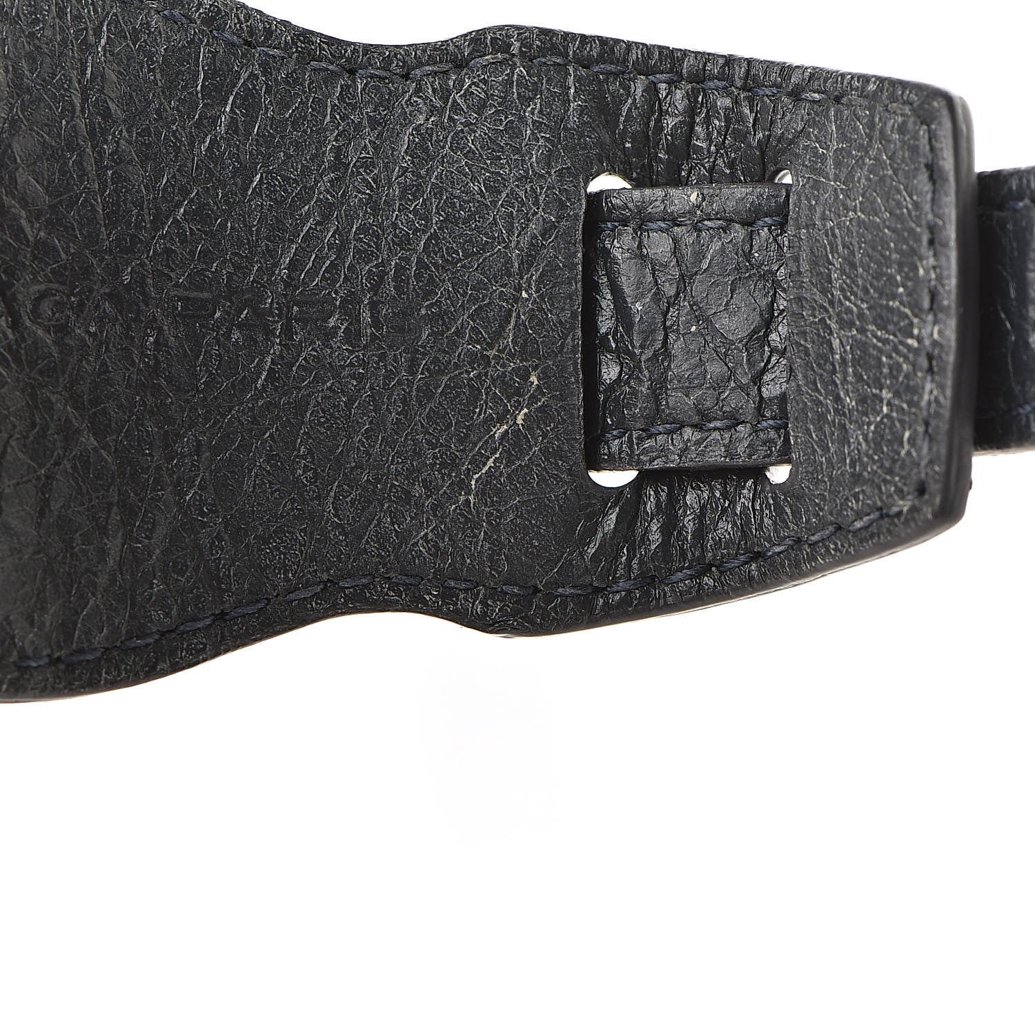 Balenciaga Agneau Arena Giant 12 Gold Hardware Bracelet Anthracite 5 of 6