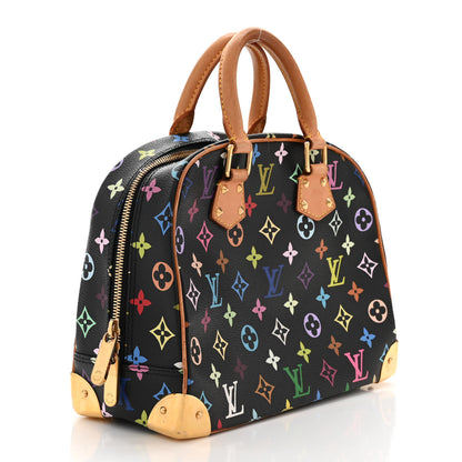 Louis Vuitton Monogram Multicolor Trouville Black 3 of 10