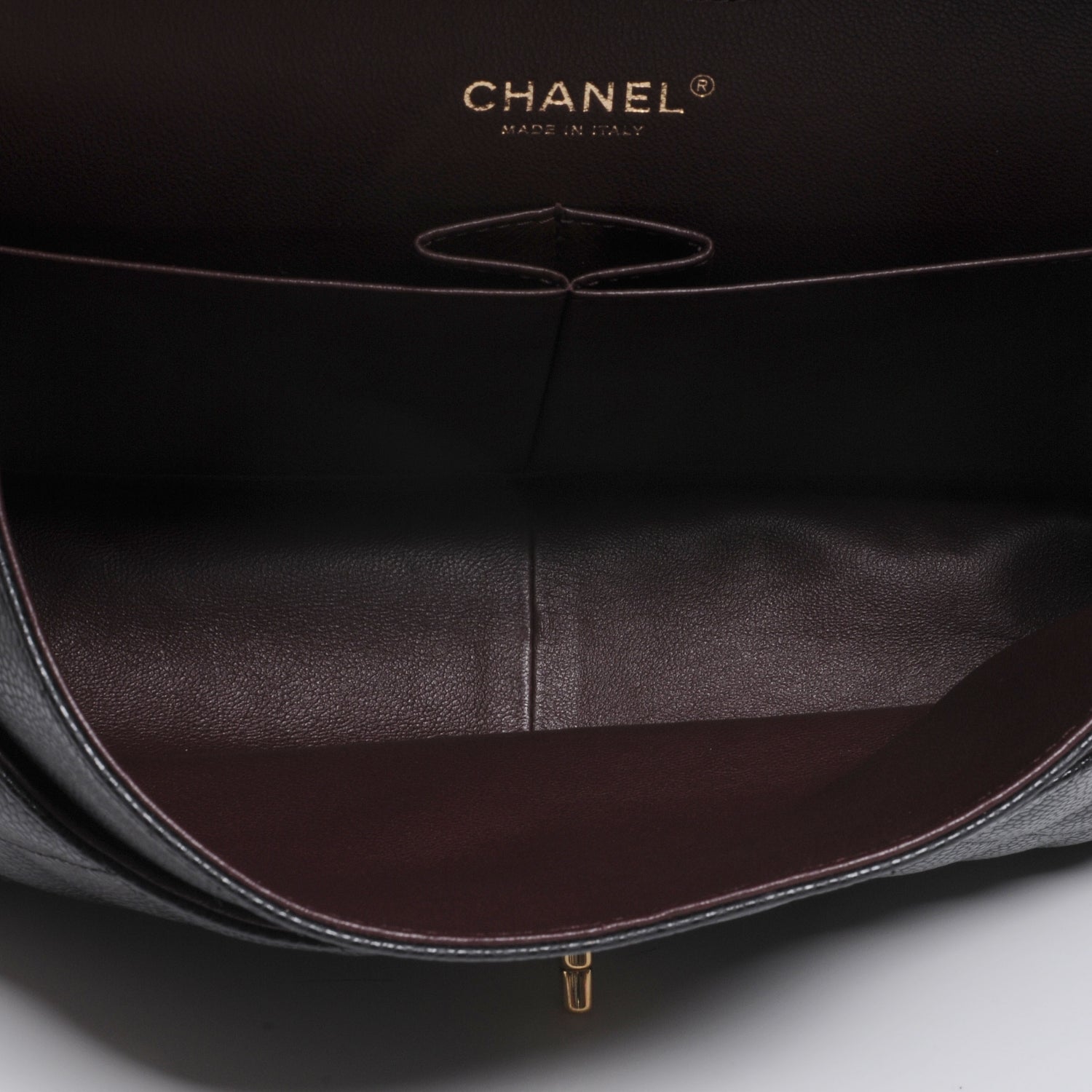 Chanel Caviar Quilted Jumbo Double Flap Black 7 of 8