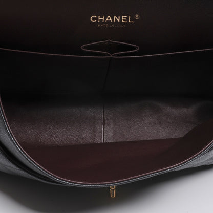 Chanel Caviar Quilted Jumbo Double Flap Black 7 of 8