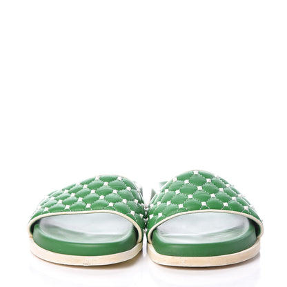 Valentino Garavani Nappa Free Rockstud Spike Pool Slide Sandals 39 Peppermint 3 of 11