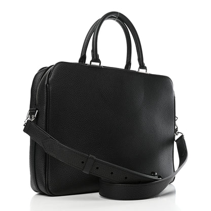 Louis Vuitton Taurillon Armand Briefcase Black 2 of 4
