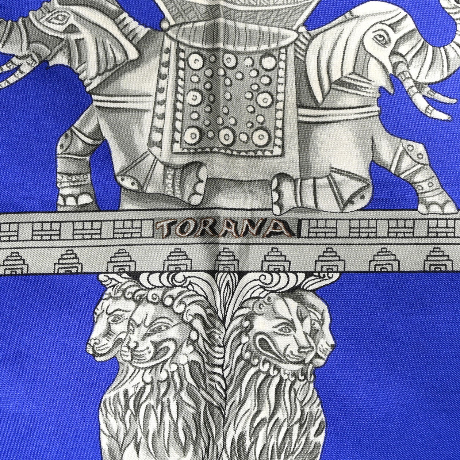 Hermes Silk Torana Scarf 90 4 of 6