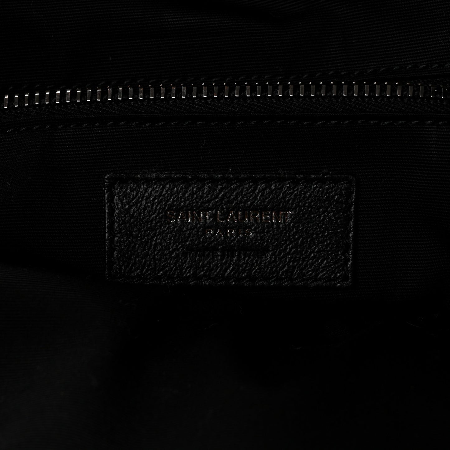 Grained Lambskin Monogram Oversized Niki Chain Satchel Black