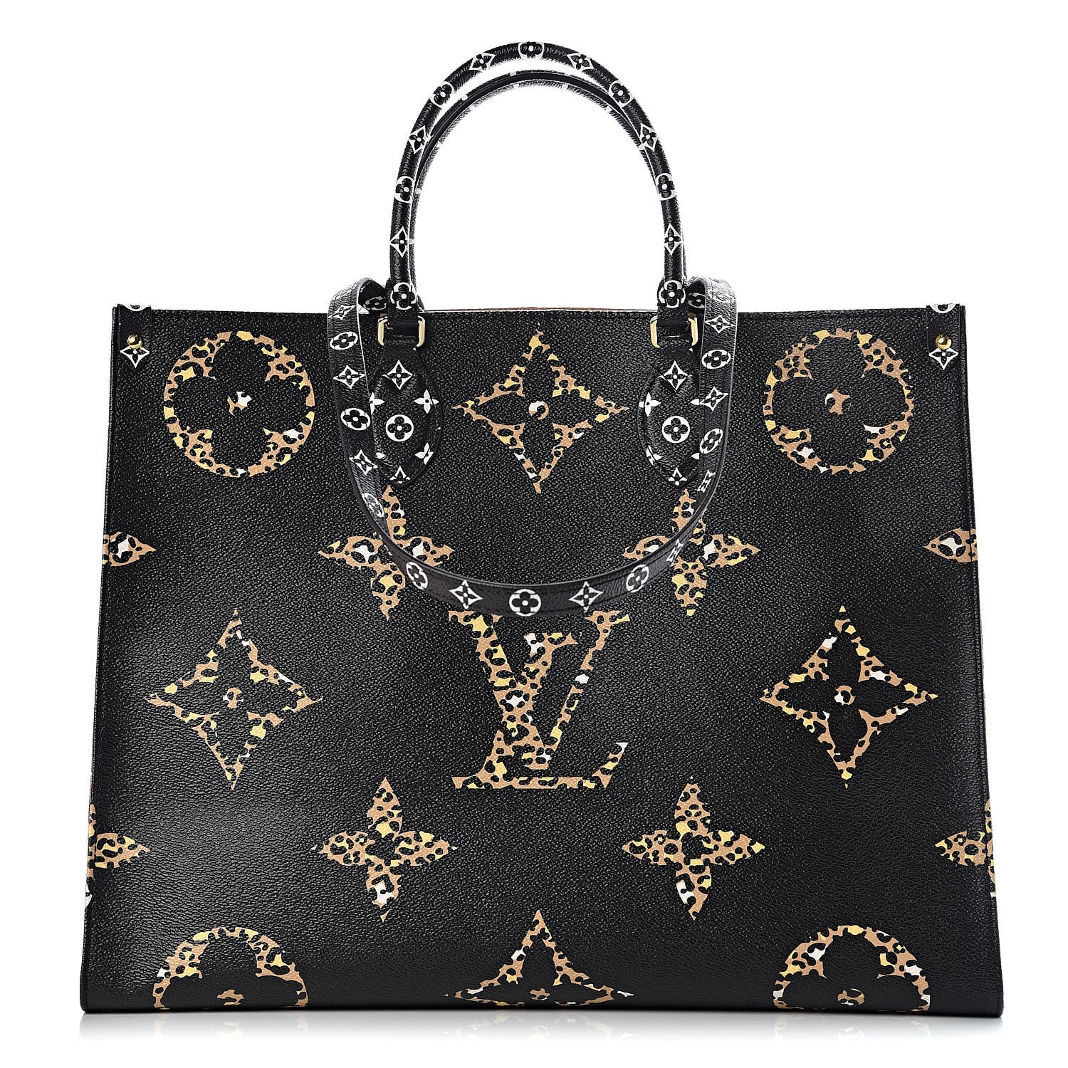 Louis Vuitton Monogram Giant Jungle Onthego GM Black 1 of 10