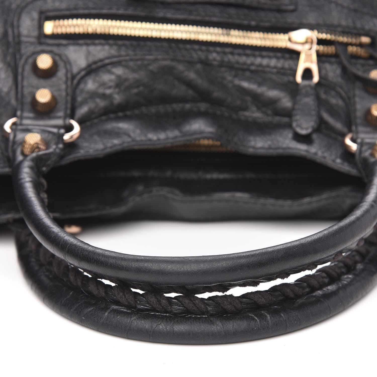 Balenciaga Agneau Giant 12 Rose Gold Hardware Velo Black 8 of 17