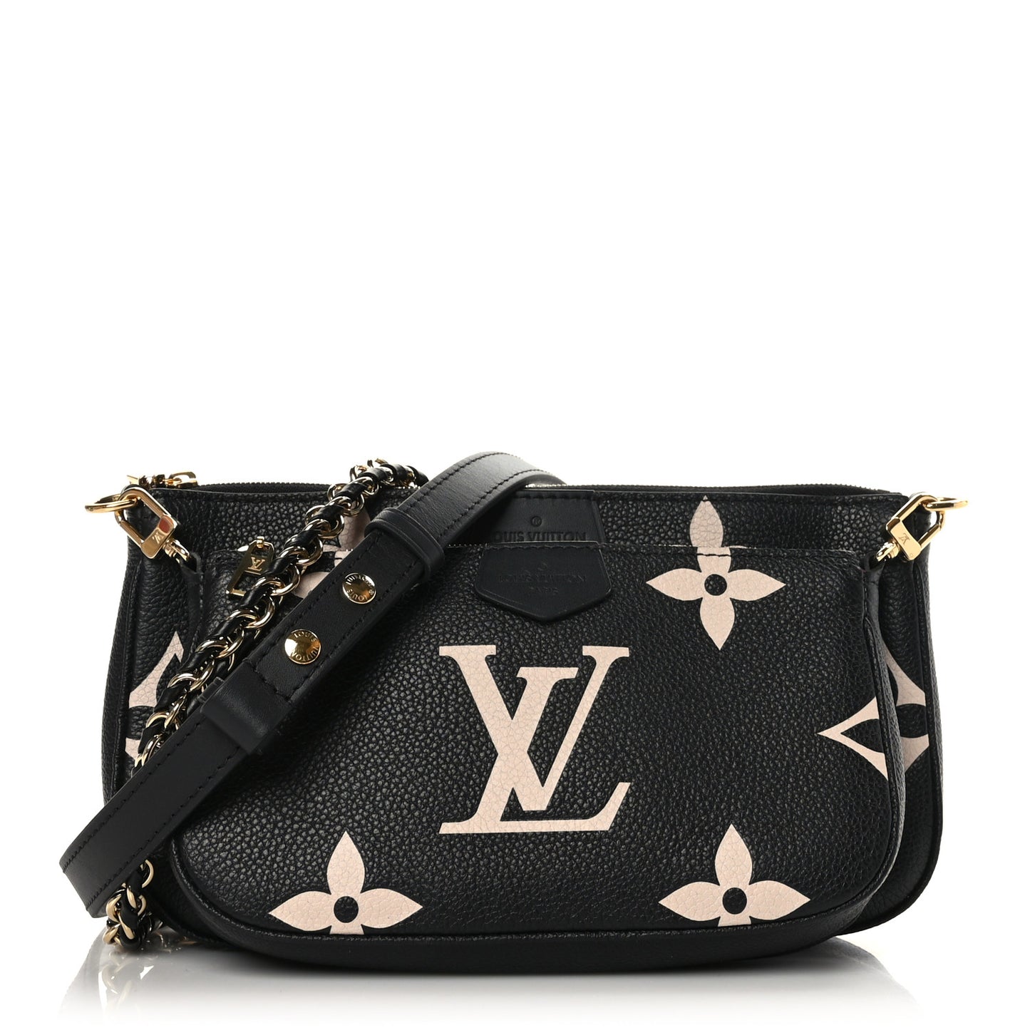 Empreinte Monogram Giant Multi Pochette Accessories Black Beige