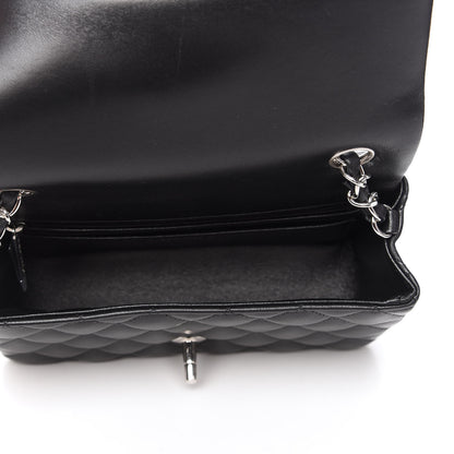 Chanel Lambskin Quilted Mini Rectangular Flap Black 5 of 12