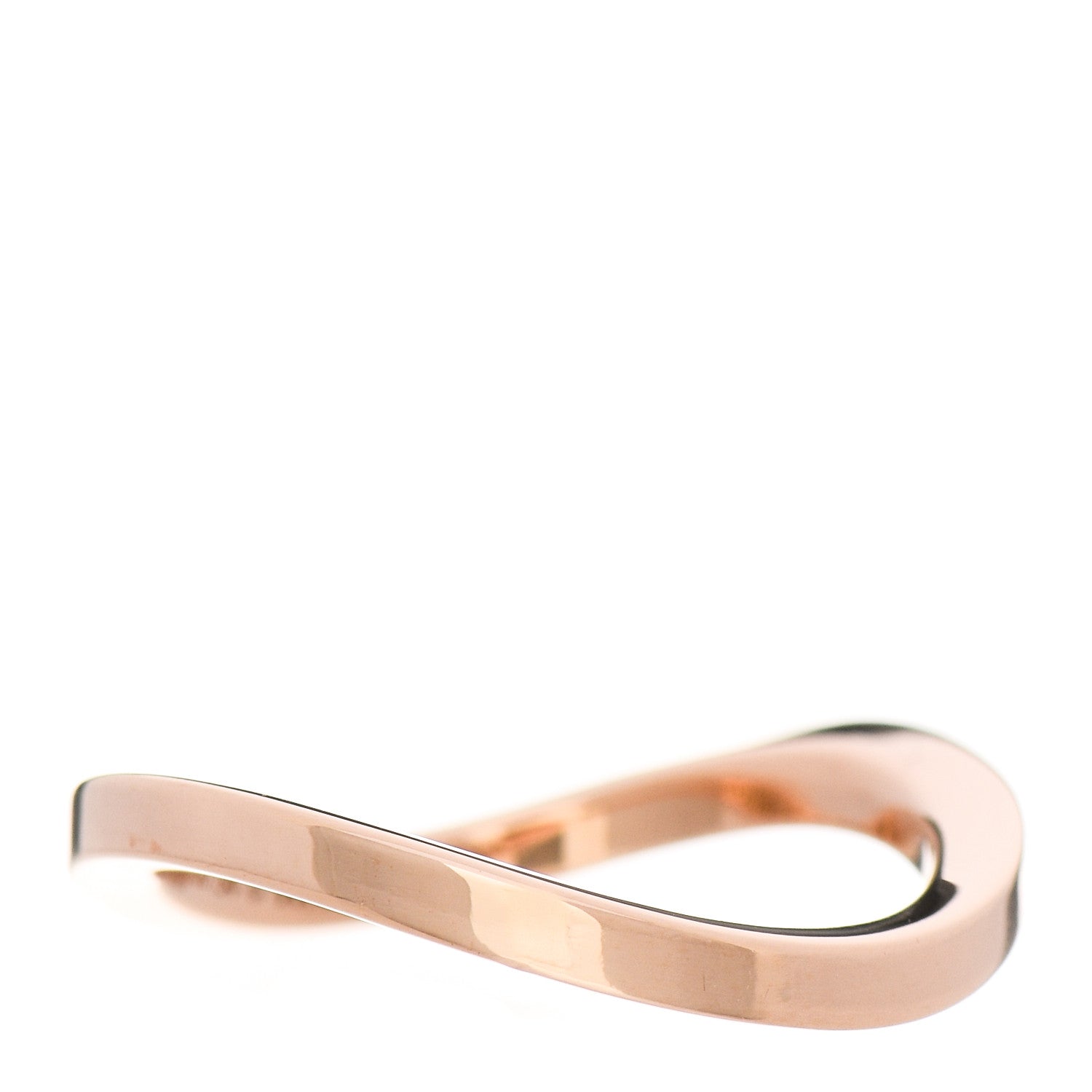 Cartier 18K Pink Gold Diamond Paris Nouvelle Vague Band Ring 54 7 3 of 5