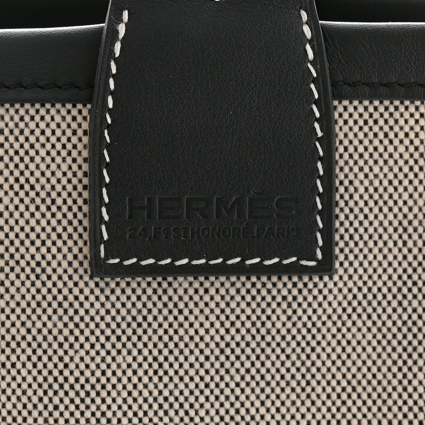 Military Toile Canvas Swift Steeple 25 Bag Ecru Black