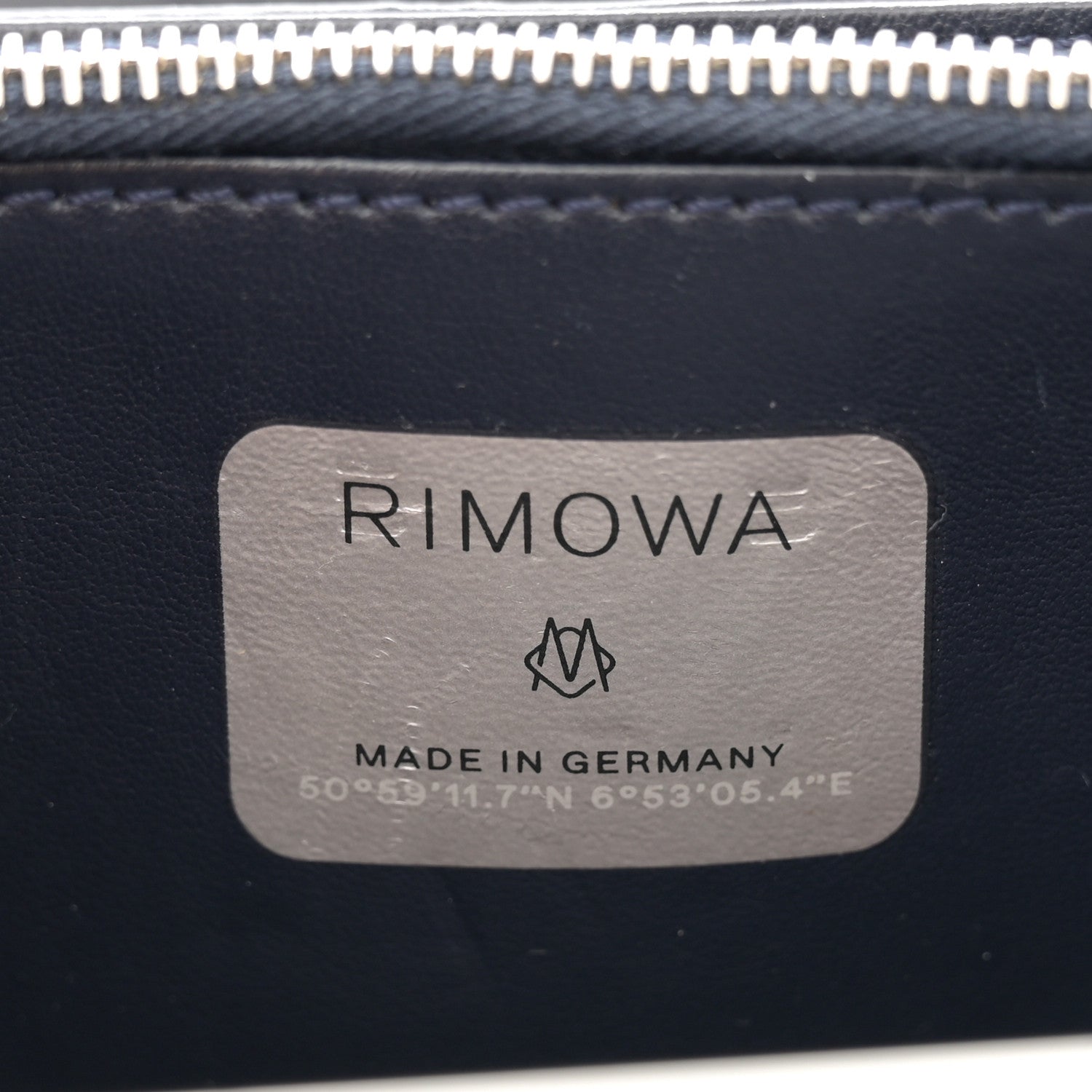 Christian Dior X RIMOWA Aluminum Personal Clutch On Strap Bleu 7 of 14