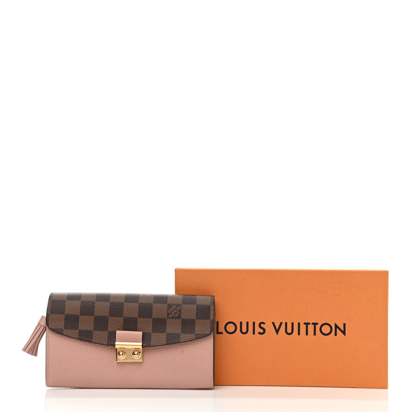 Damier Ebene Croisette Wallet Magnolia