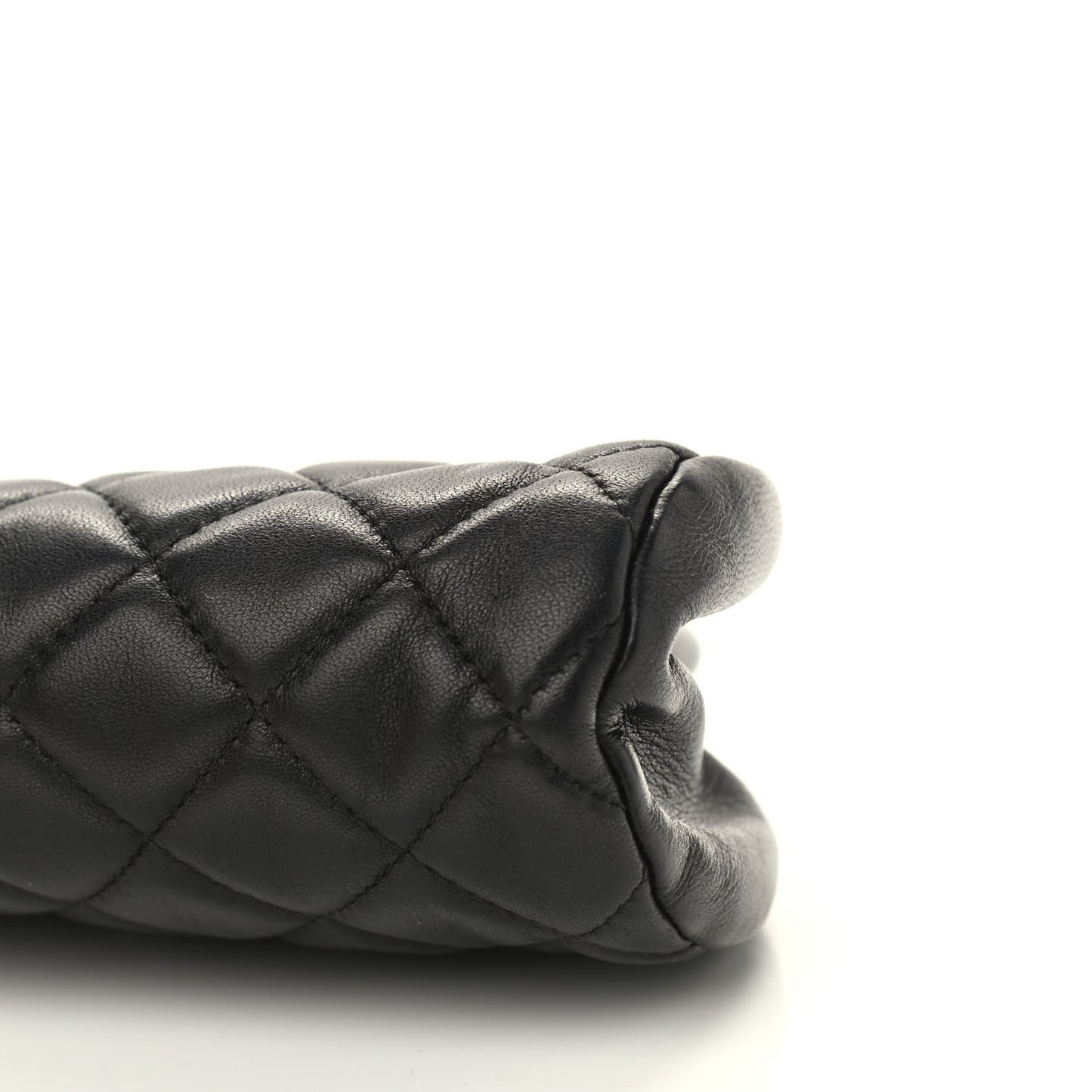 Lambskin Quilted Timeless Clutch Black