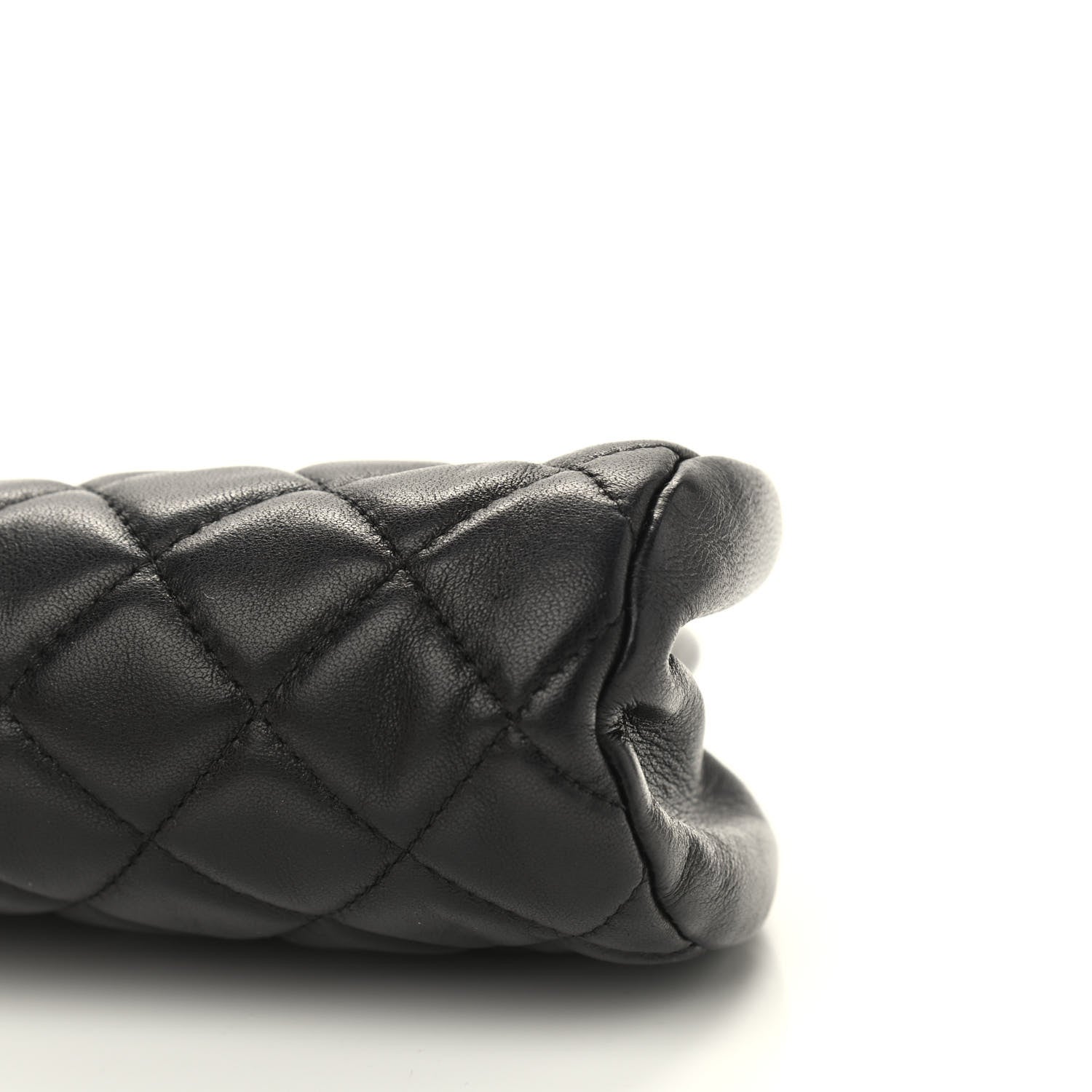 Chanel Lambskin Quilted Timeless Clutch Black 8 of 8