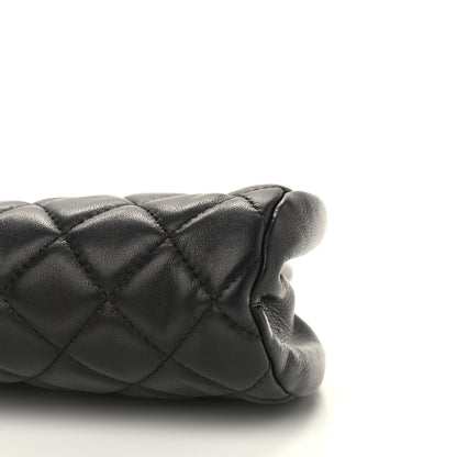 Chanel Lambskin Quilted Timeless Clutch Black 8 of 8