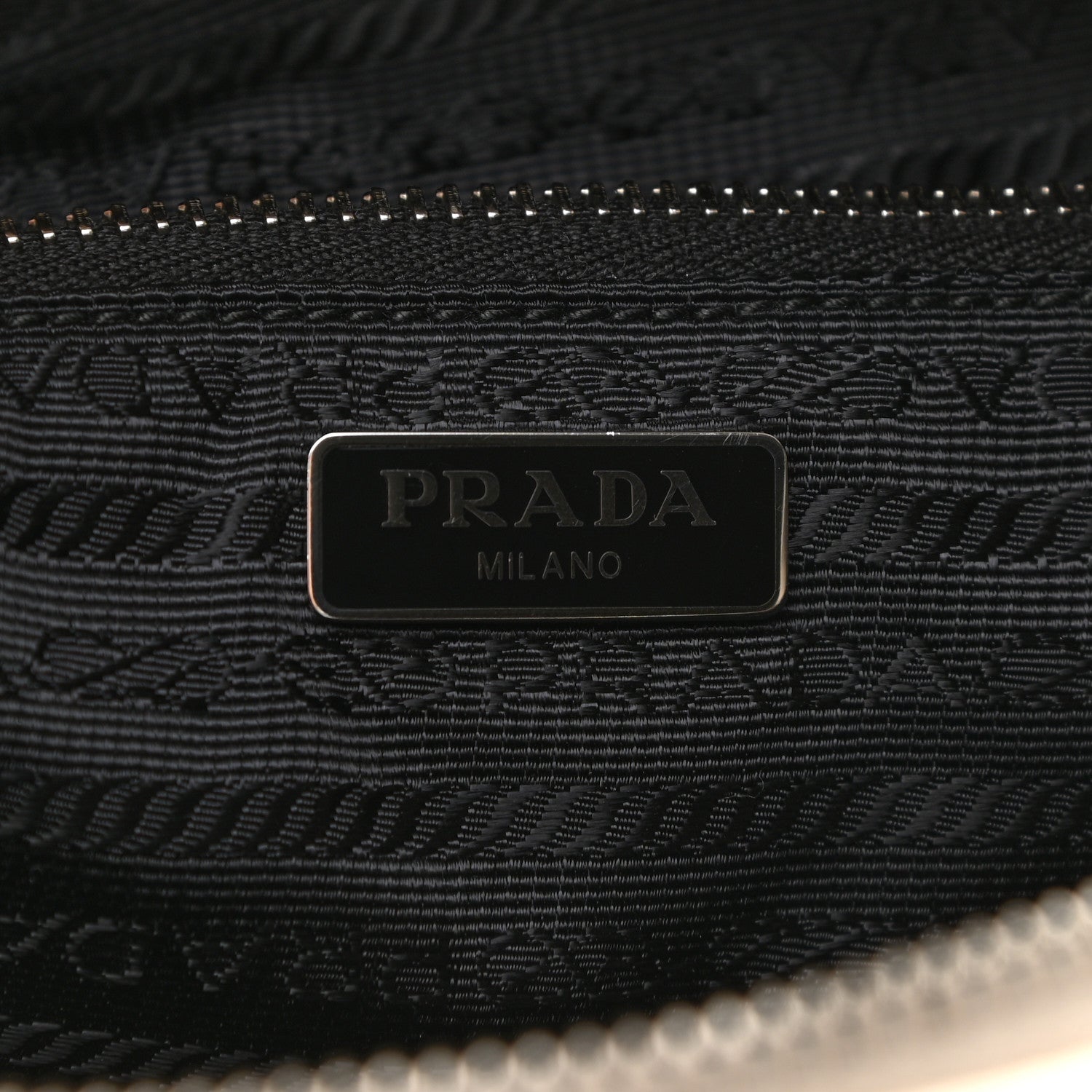 Prada Vitello Daino Hobo White 6 of 10