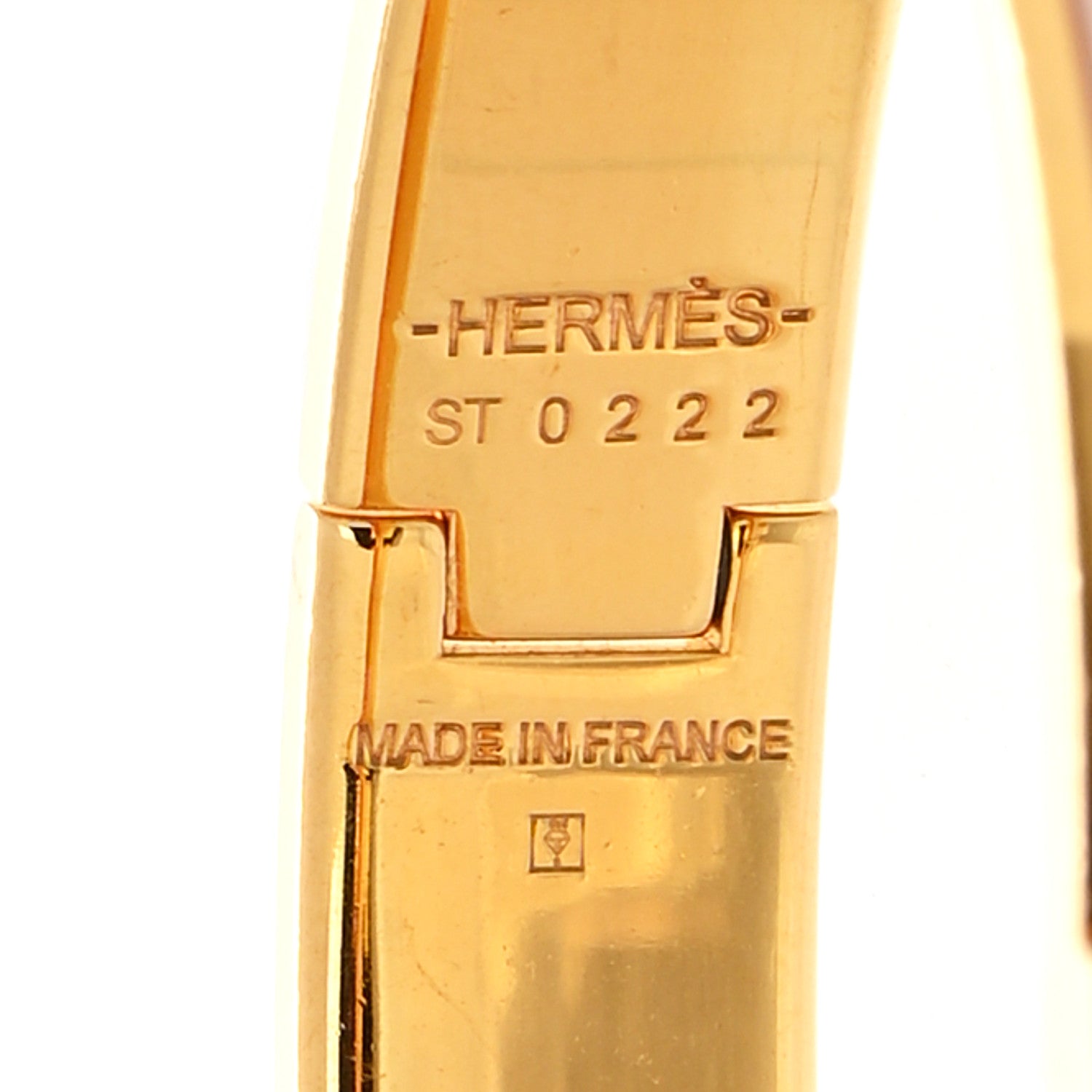 Hermes Enamel Narrow Clic Clac H Bracelet PM Rose Candeur 4 of 5