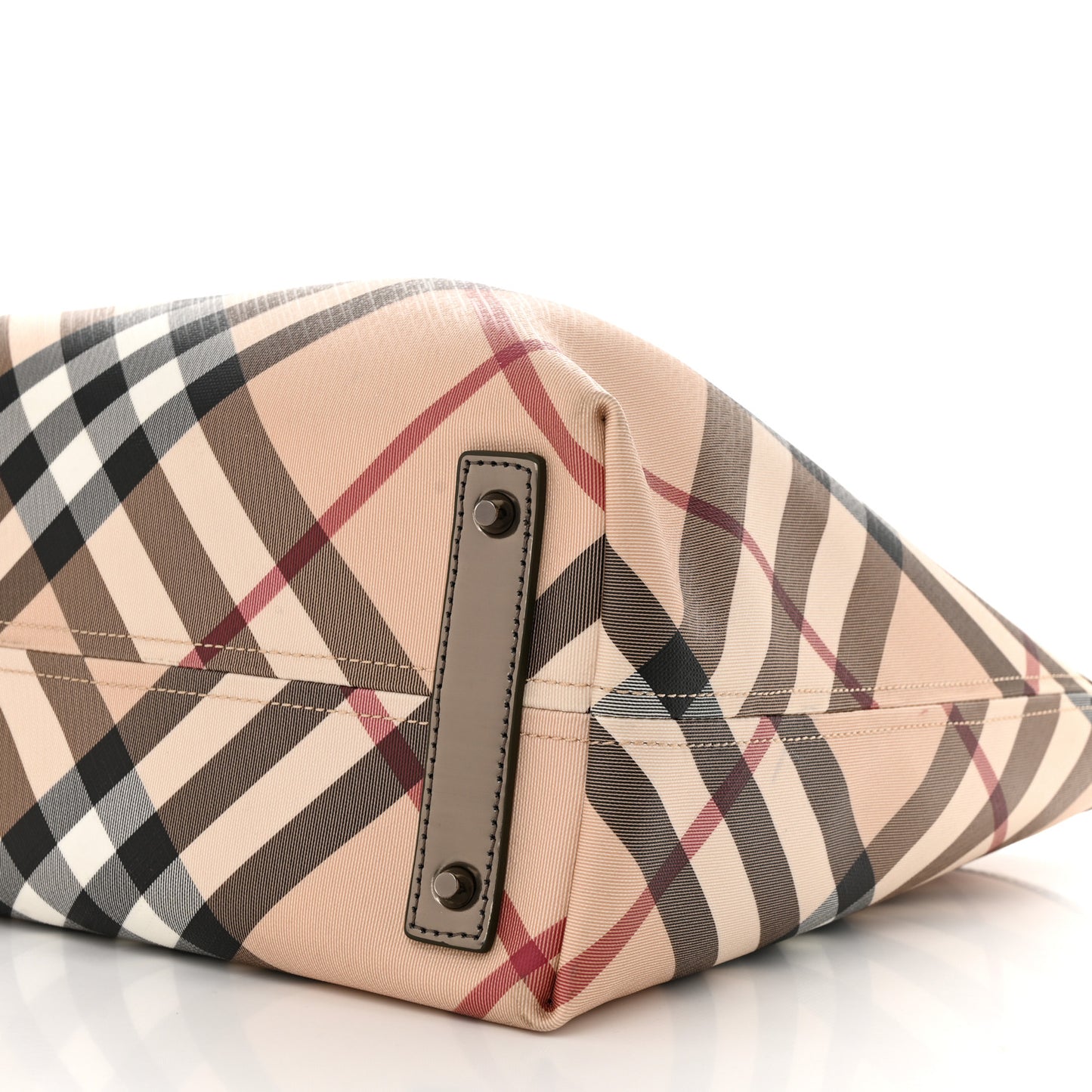 Supernova Check Stanton Tote Dark Nickel